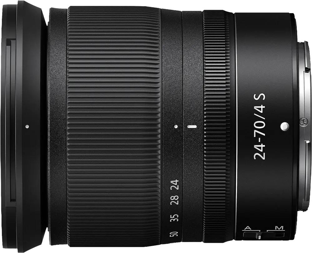 Nikon NIKKOR Z 24-70mm f/4 S - Top View