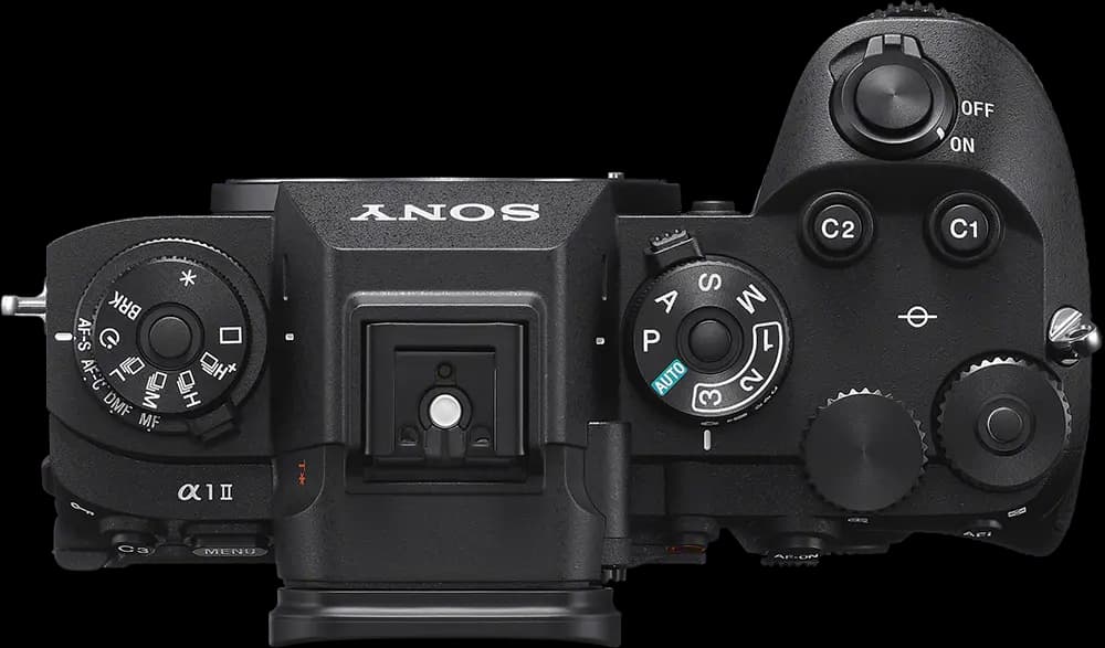 Sony a1 II - Top View
