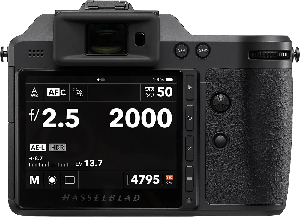 Hasselblad X2D II 100C - Rear View