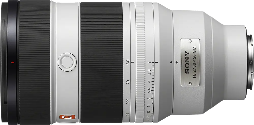 Sony FE 50-150mm f/2 GM - Top View